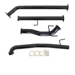3" #Dpf# Back Carbon Offroad Exhaust With Pipe Only For Fits Toyota Hilux Gun126/136R 2.8L 1Gd-Ftv 2015>