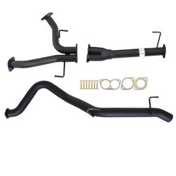 3" # Dpf Back # Carbon Offroad Exhaust With Pipe Only For Fits Toyota Landcruiser 200 Series 4.5L 1Vd-Ftv 10/2015>