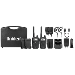 Uniden UH825-2TP 2 Watt UHF Handheld 2-Way Radio (Tradies Pack)