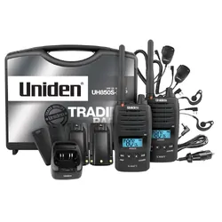 Uniden 5W Uhf H-Held Tradiespk