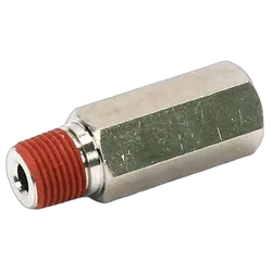 Viair Check valve NPT, 1/8" male to 1/8" female, OD.12mm, nickel