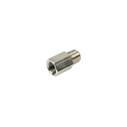 Viair Check valve NPT, 1/8" male to 1/8" female, OD.16mm, nickel