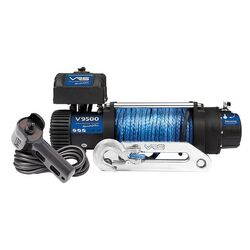 VRS 9500LB Synthetic Rope Winch