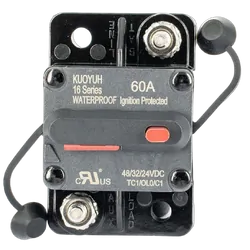 Heavy Duty 80amp VES Circuit Breaker with Manual Reset