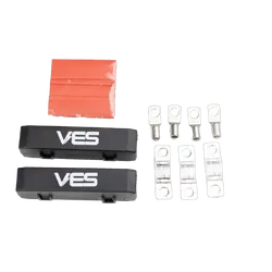 Midi Fuse Kit Inline 50 AMP 2 Holder 3 Fuses 4 Terminals 4 Heatshrink