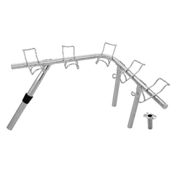 Viper Pro Series 10 Way Corner Rod Rack