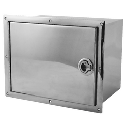 Viper Stainless Steel Tackle Box - Full Mount