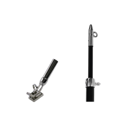 Viper Outrigger Tri Position Bundle Deck Mount For 2 Stage Pole