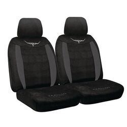 RMW SUEDE VELOUR SEAT COVERS BLACK 30