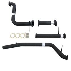 Volkswagen Amarok Tdi550/580 3.0L 9/2016>3" #Dpf# Back Carbon Offroad Exhaust With Pipe Only