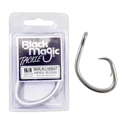 Black Magic Marlin LiveBait Hook 16/0