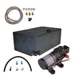Poly Water 120 Litre Universal Rectangle Tank and Pump Kit