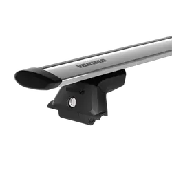 Yakima JetStream Bars S 127cm Silver Pack of 2 To Suit Hyundai Accent 5dr Hatch /2011-/2020