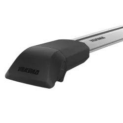 Yakima JetStream FX Bar S 89cm Silver Pack of 1 To Suit Mitsubishi Outlander 5dr SUV 11/2021-/On