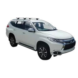 Yakima ThruBar 120cm Silver Pair (S16Y) To Suit Mitsubishi Pajero Sport 5dr SUV 12/2015-/On