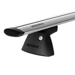 Yakima JetStream Bars S 127cm Silver Pack of 2 To Suit Nissan Leaf 5dr Hatch /2018-/On