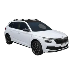 Yakima ThruBar 120cm Silver Pair (S16Y) To Suit Skoda Kamiq 5dr SUV /2020-/On