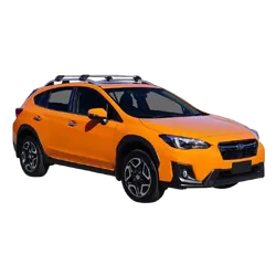 Yakima FlushBar 100 & 105cm Silver Pair (S26Y) To Suit Subaru XV 5dr SUV /2012-04/2023