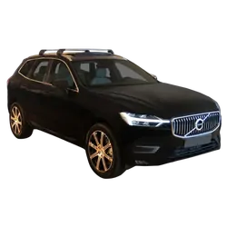 Yakima FlushBar 100cm Silver Pair (S6Y) To Suit Volvo XC60 5dr SUV 10/2017-/On