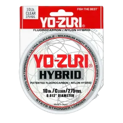 Yo-Zuri Hybrid Monofilament Clear 275yd