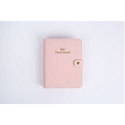 ZipBoom Kids Travel Journal Starter Pack - Blush Pink