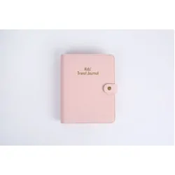 ZipBoom Kids Travel Journal Starter Pack Blush Pink