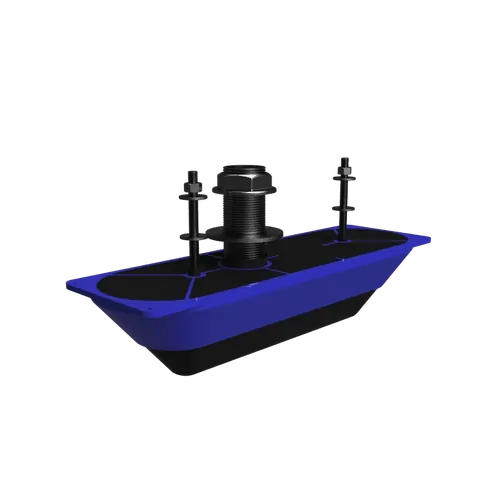 Lowrance StructureScan 3D Single Stainless Steel Thru-Hull Transducer