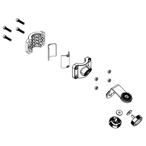 Lowrance Replacement - ActiveTarget Trolling Motor Shaft Mount Kit