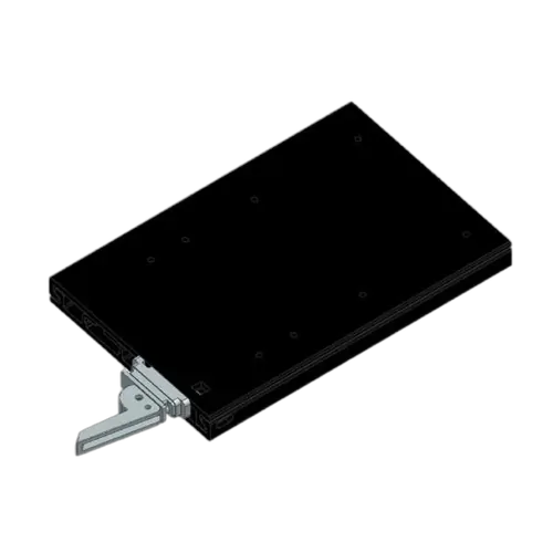 Quick Release Bracket - Heavyduty Black Aluminium