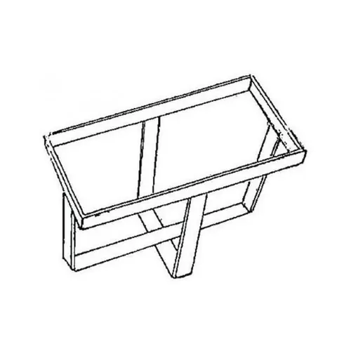 Camec Jerry Can Holder - Zinc Plated