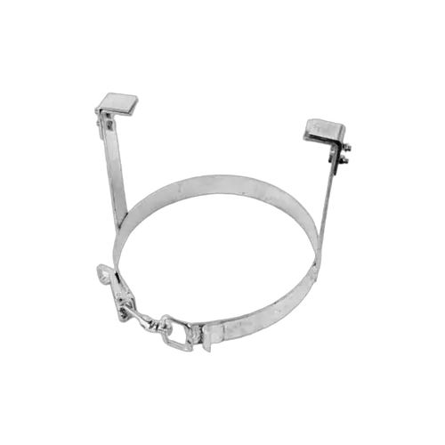 Camec Gas Cyl Cradle 9kg w/ Adjustable Clasp Galvanised Plated