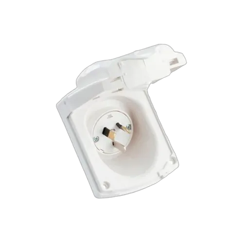 Clipsal Power Inlet Weatherproof External 15A White (435Vfs15)