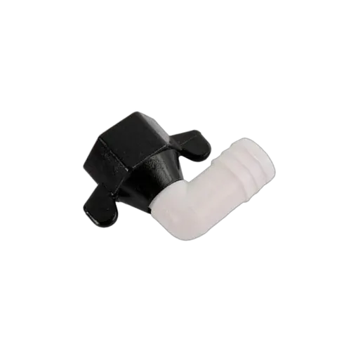 Shurflo Swivel Elbow 3/4" BSP x 1/2" Female - Tighten By Hand Only