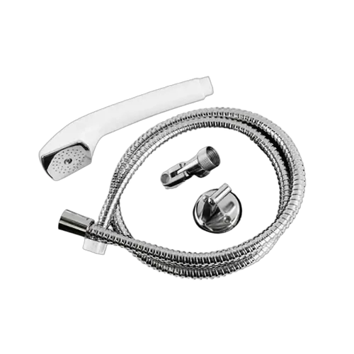 Camec Hand Held Rose Shower Hose & Bracket