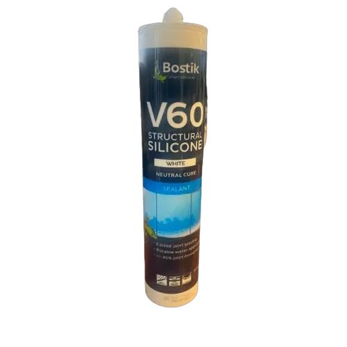Bostik Silicone Sealant V60 Non Acetic White 300gm Tube