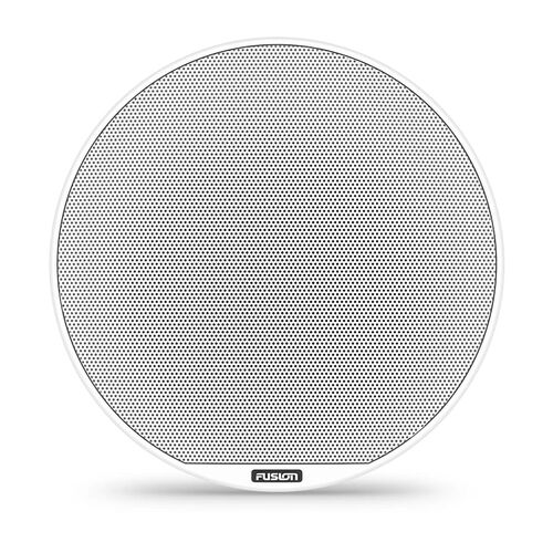 Fusion Signature Series 3i Marine Subwoofers, 10" 600-watt Classic white marine subwoofer