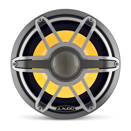 JL Audio M7 Marine Subwoofer, 12" with LED and Titanium Sport Grille