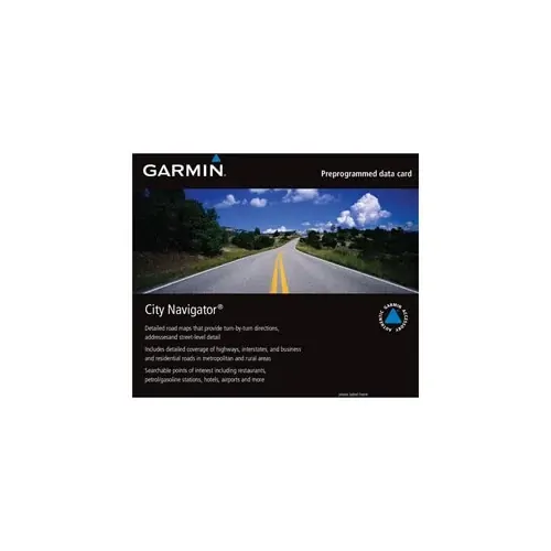 Garmin City Navigator North America, MicroSD/SD