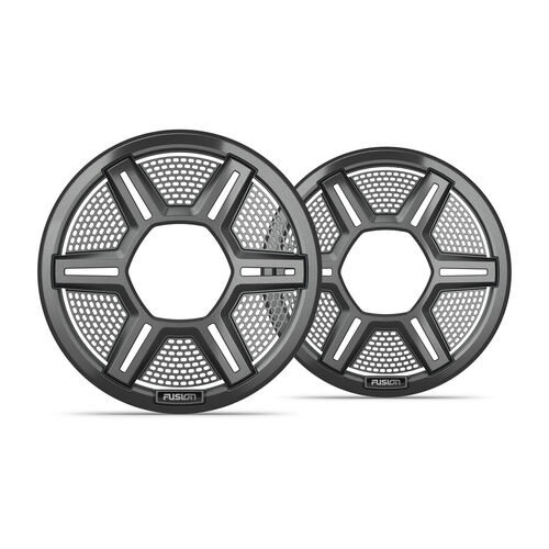 Fusion Apollo Speaker grilles, 6.5" Shielded gray speaker grilles (pair)