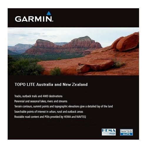 Garmin TOPO Austraila & New Zealand Lite, MicroSD/SD