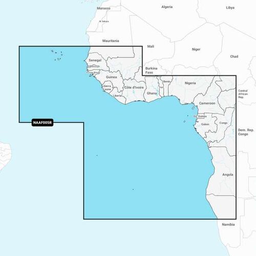 Navionics Africa, West - Marine Charts