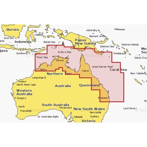 Navionics Australia, Northeast - Marine Charts