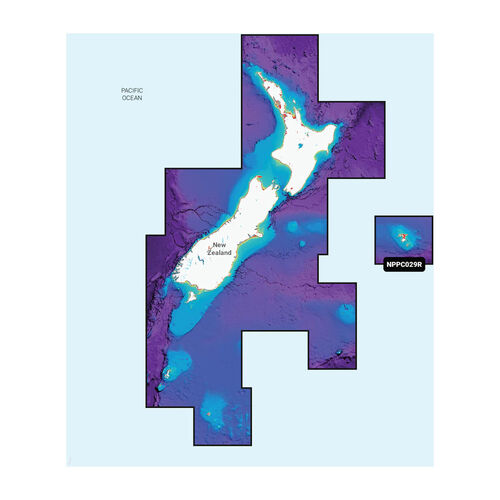 Navionics New Zealand - Marine Charts Platinum Plus
