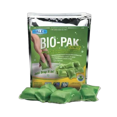 Walex Bio-Pak Express Superior Cassette And Portable Toilet Waste Digester Alpine Fresh