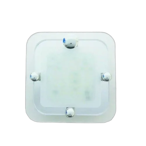 Camec LED Square Crystal 1 Section Complete w/ Touch Button