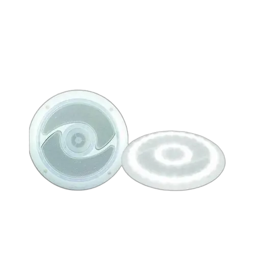RV Media 2-Way Speakers - Pair 6" 33 LED White 180W