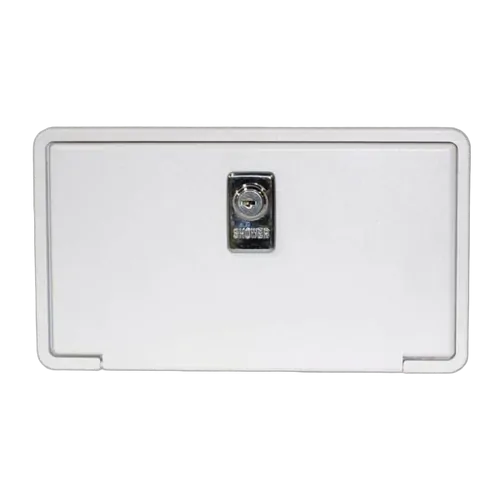 Camec Lockable Shower Box Black