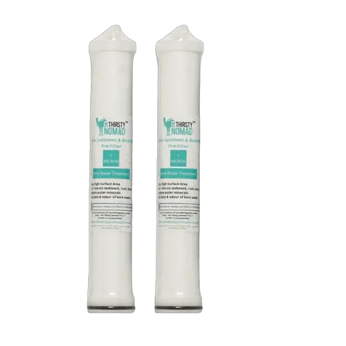 Thirsty Nomad 2 PK Of 1 Micron Sediment & Bore Water Cartridges