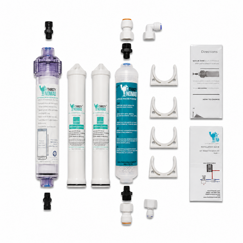Thirsty Nomad Complete Caravan & RV Water Treatment System Kit - Inside & Out