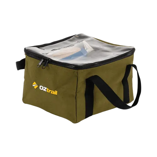 Oztrail Clear Top Canvas Bag Medium